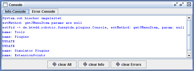 Console Plugin